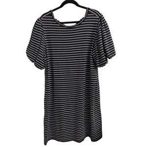 NWT LOFT Beach puff / balloon sleeve dress XXL